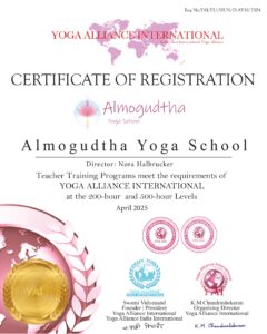 Almogudtha Yoga Schooll 500hr CYS by YAI